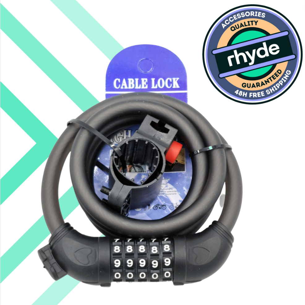 Password lock for scooters and bicycles rhyde