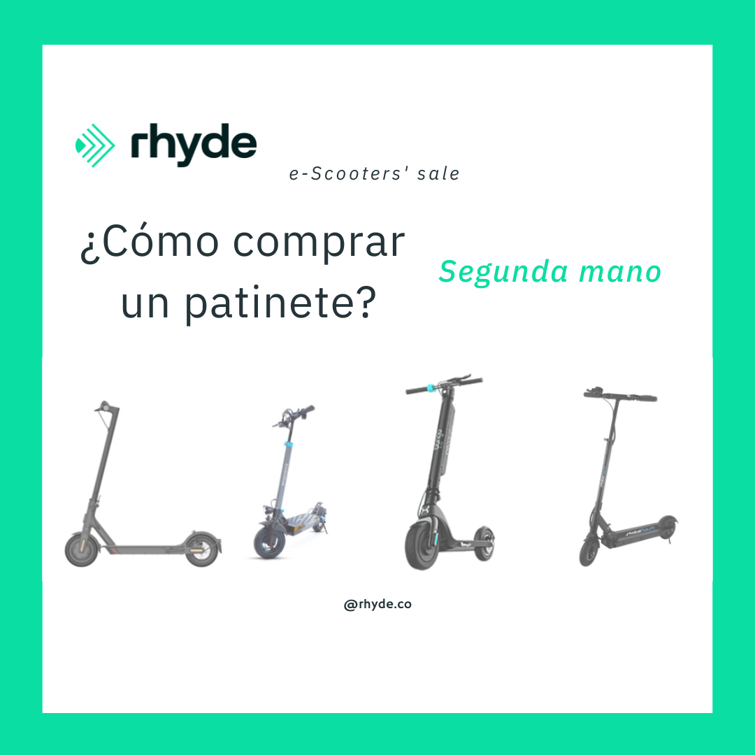 Como comprar patinete segunda mano