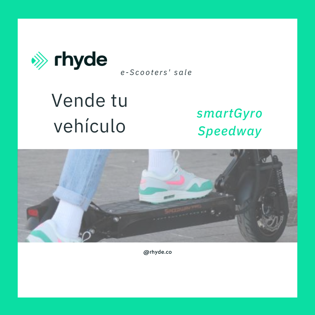 ¿Cómo vender tu patinete smartGyro Speedway?