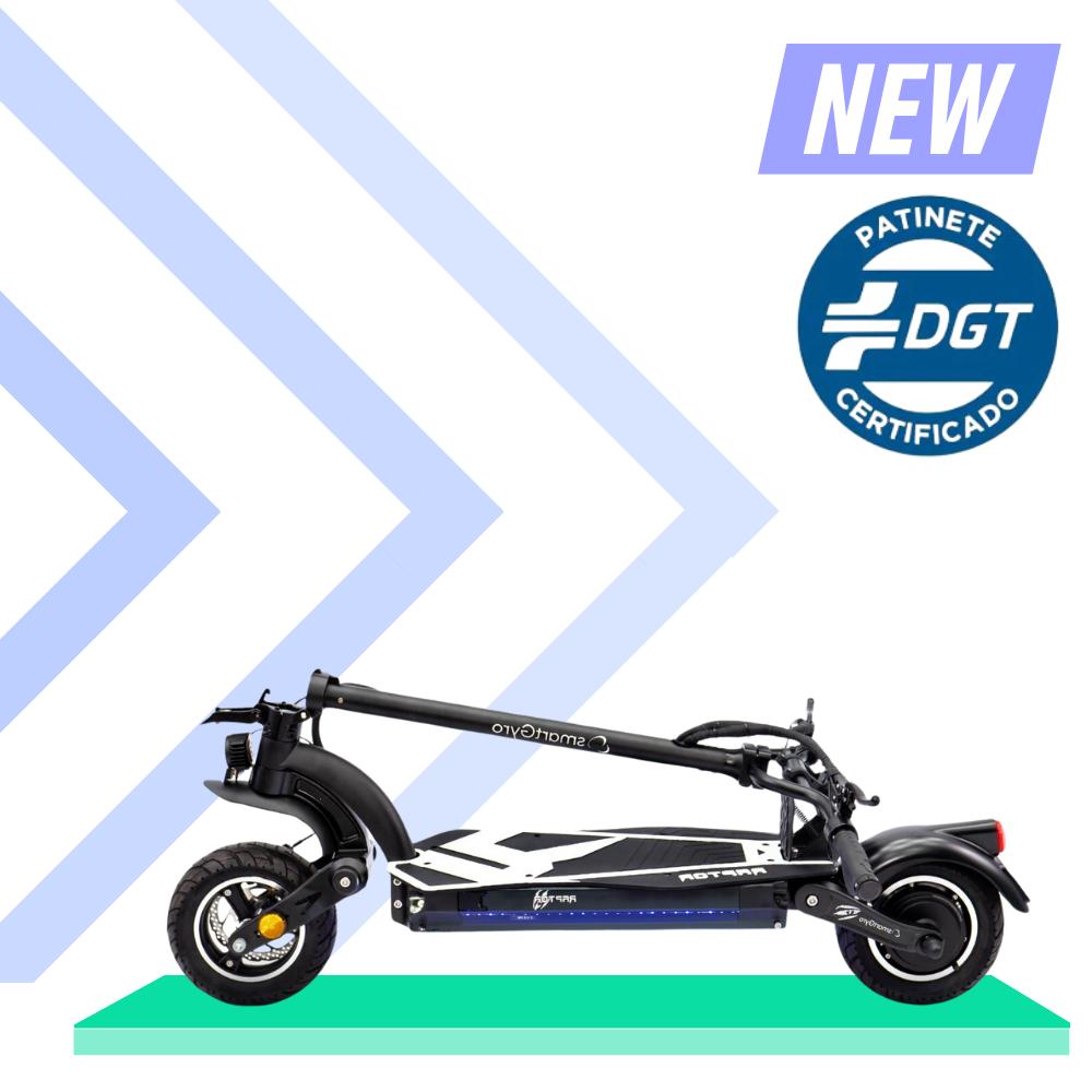 
                      
                        smartGyro Raptor BLACK ELECTRIC SCOOTER
                      
                    