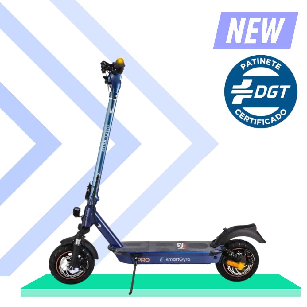 
                      
                        smartGyro K2 Pro BLUE electric scooter
                      
                    