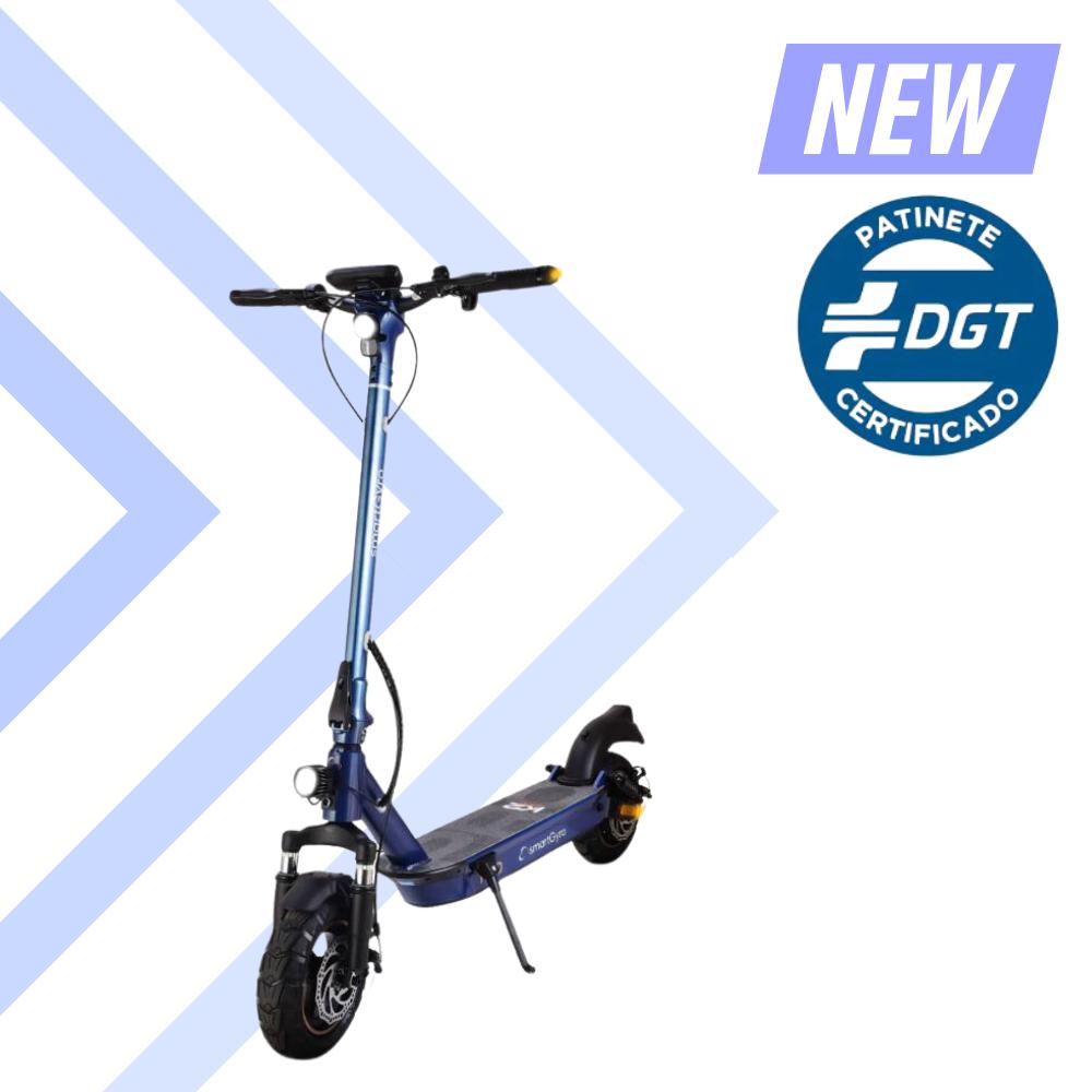 
                      
                        smartGyro K2 Pro BLUE electric scooter
                      
                    