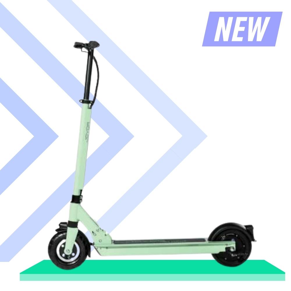 
                      
                        Joyor F3 green electric scooter
                      
                    