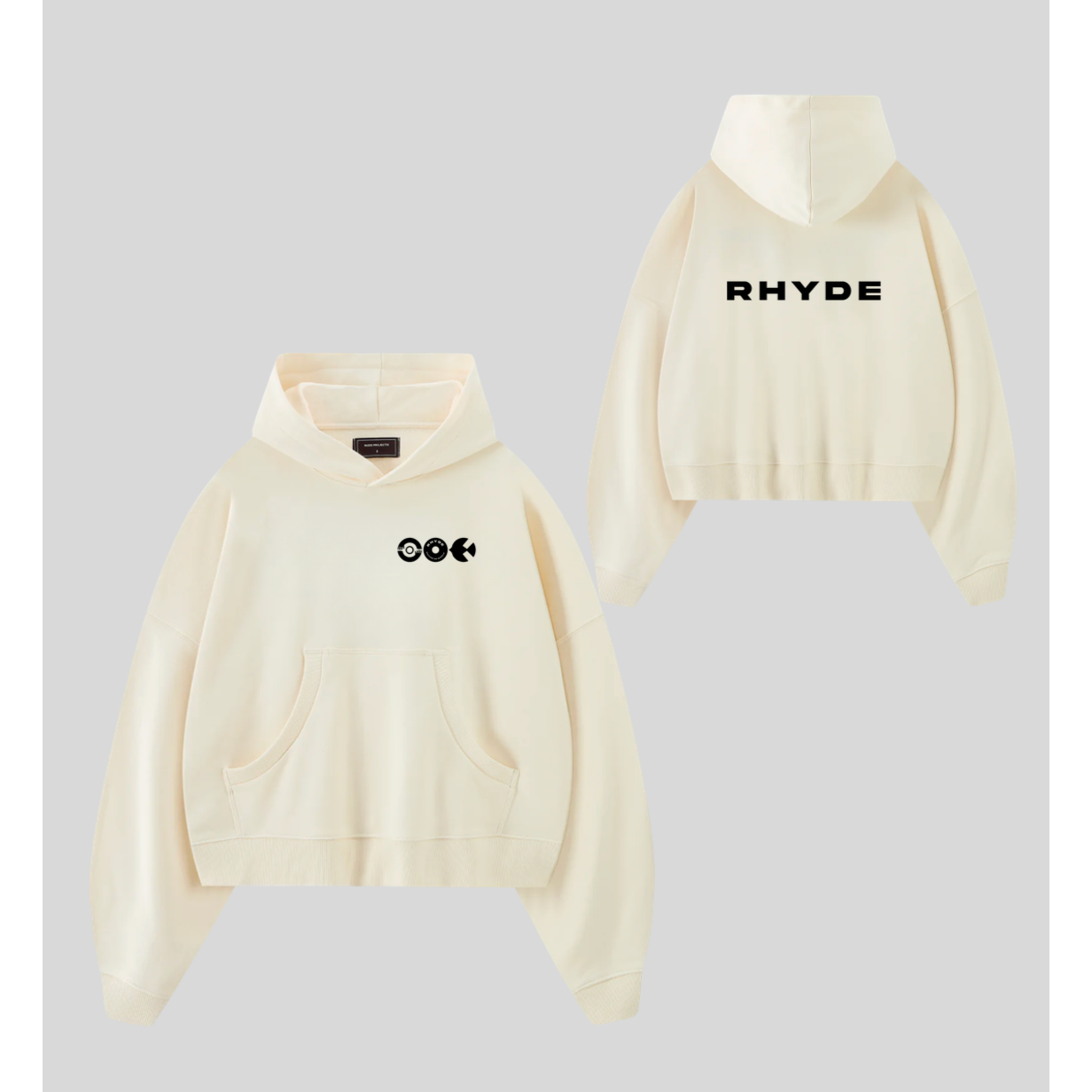 Sudadera con capucha - Crema - Colección RHYDE