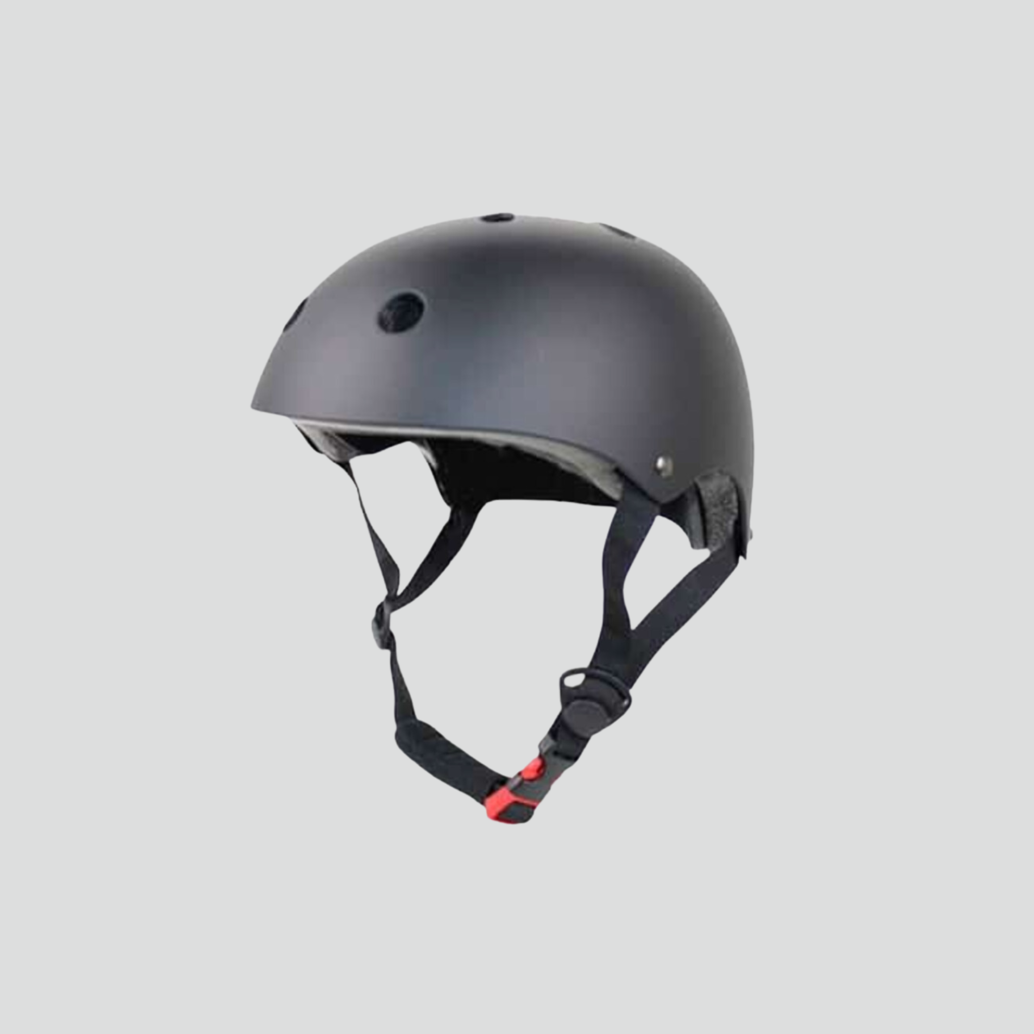 Black helmet for electric scooter