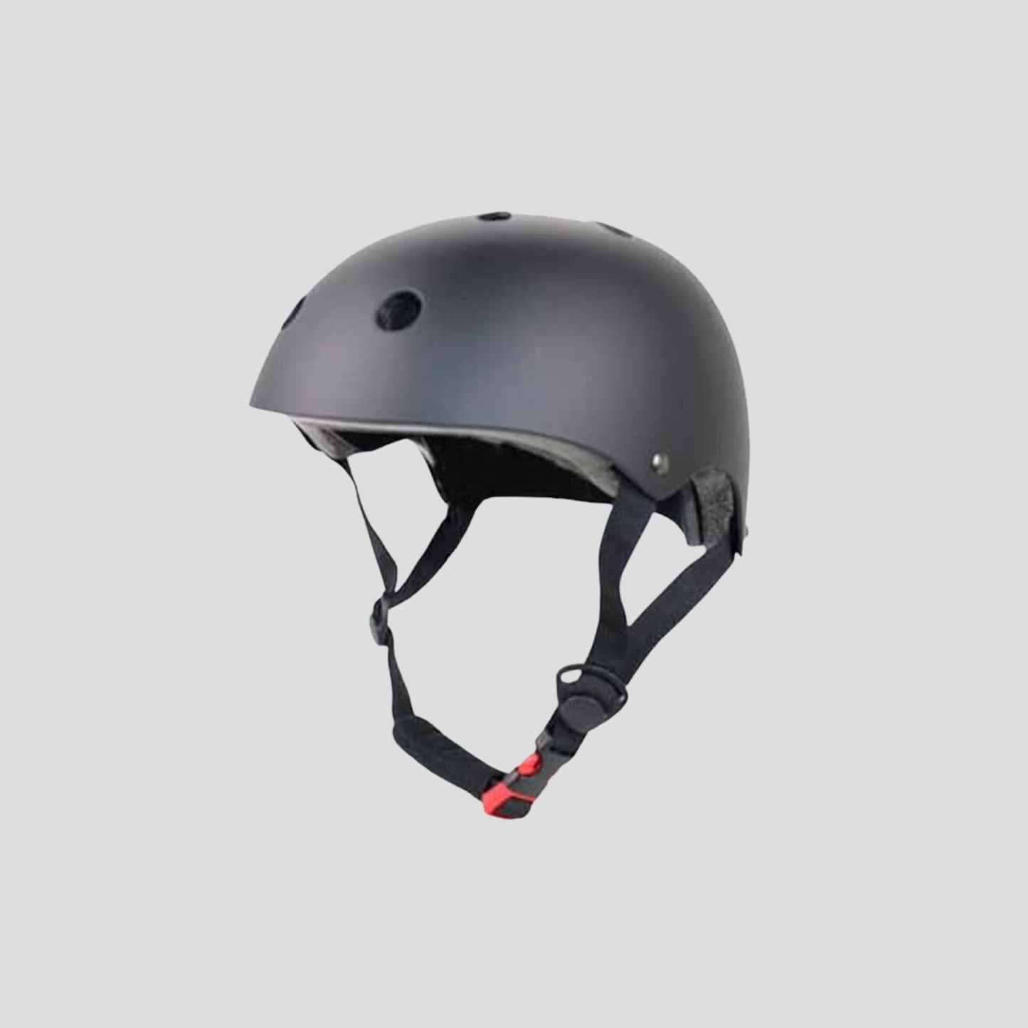 Black helmet for electric scooter