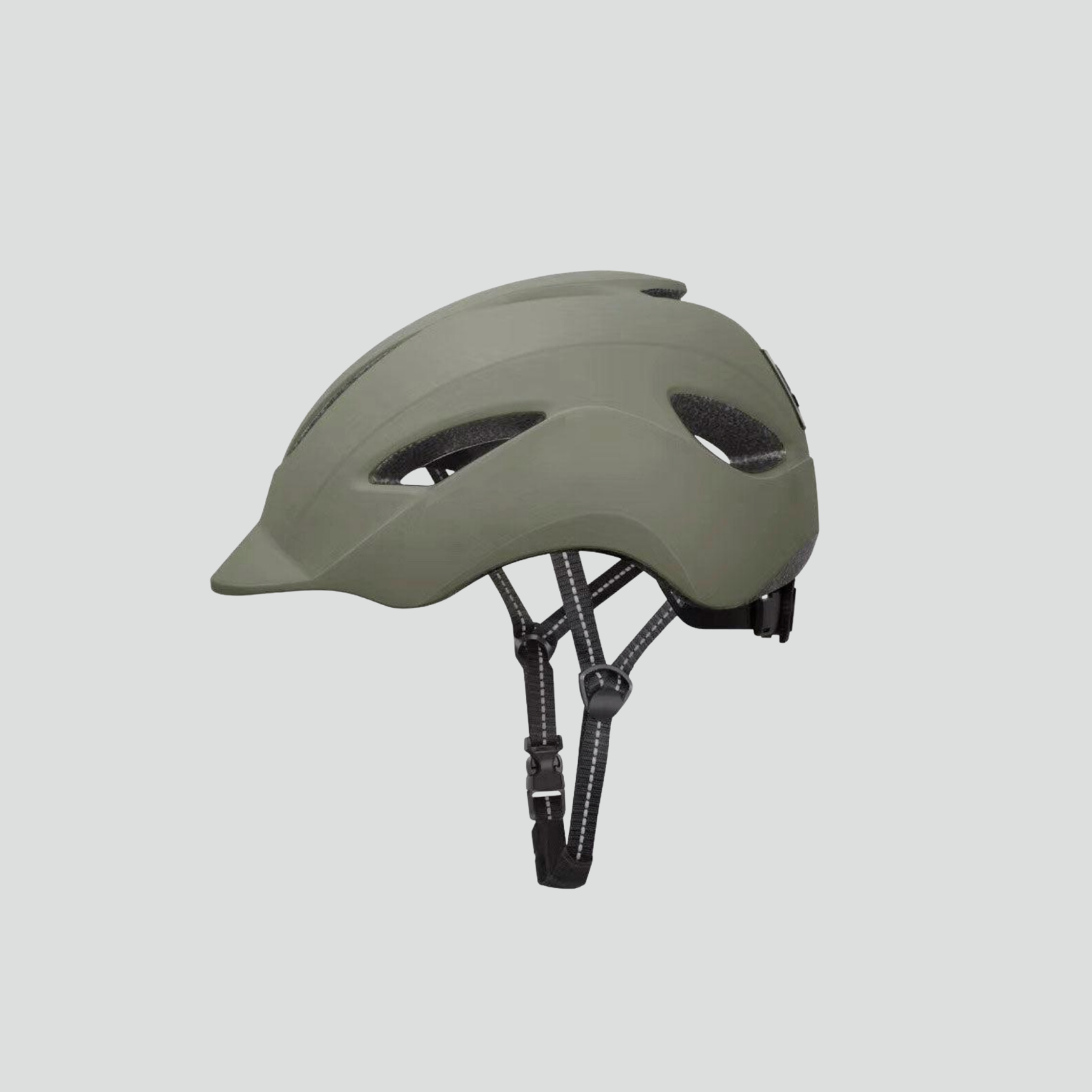Helmet electric scooter green kaki