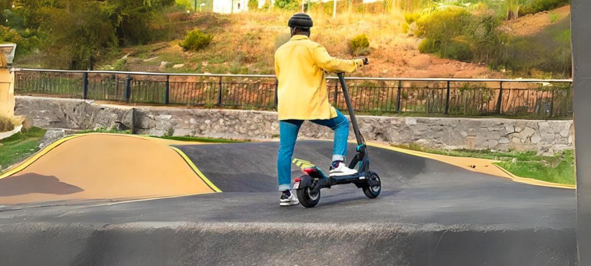 Powerful electric scooters