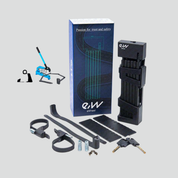 Resistan key lock for e-scooter and bycicles