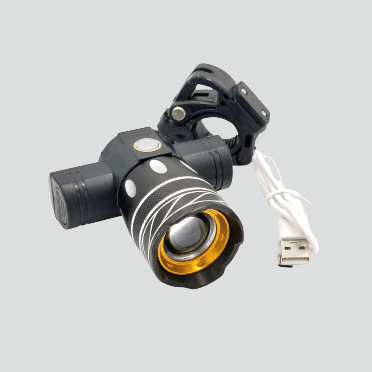 Rechargeable Led Frontlight for electric scooters and bikes