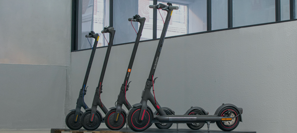 Xiaomi Electric Scooters at Rhyde