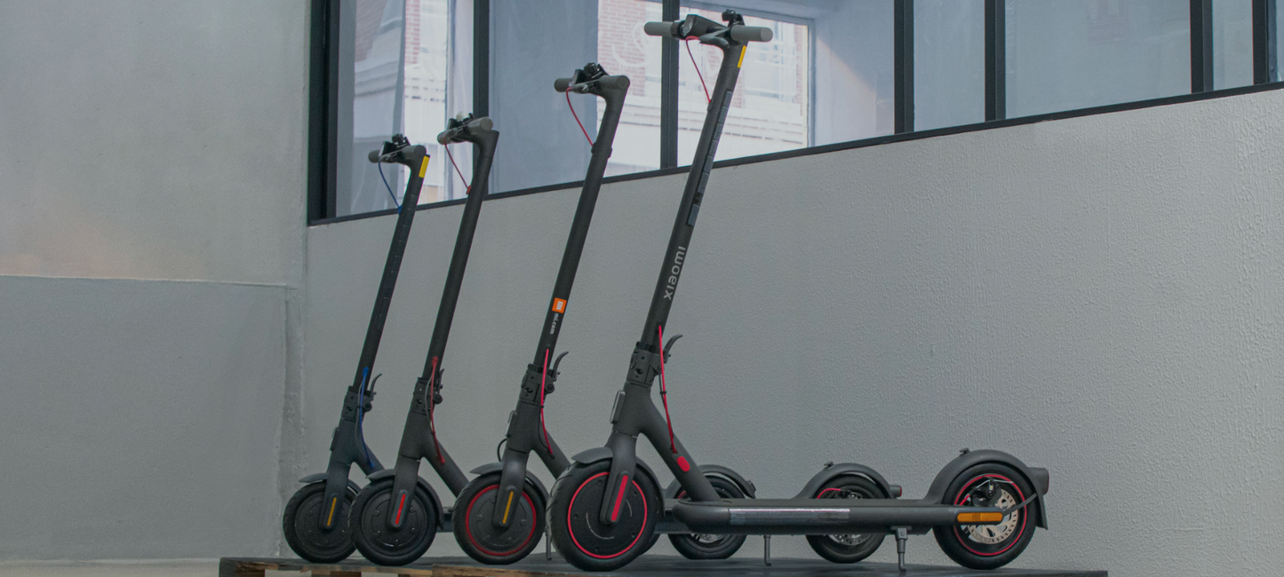 Xiaomi Electric Scooters at Rhyde