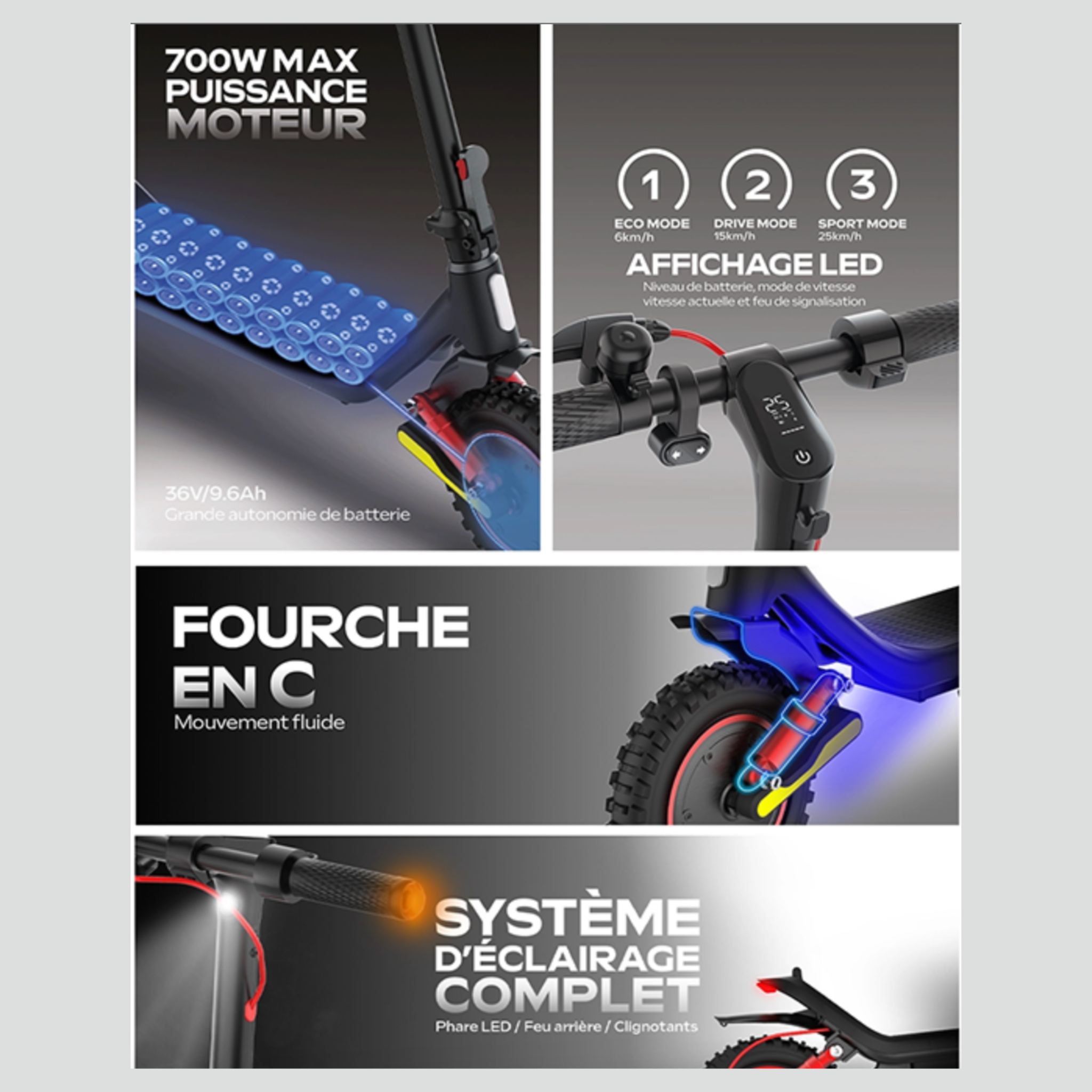 URBANGLIDE 100 SHARK LITE Electric scooter