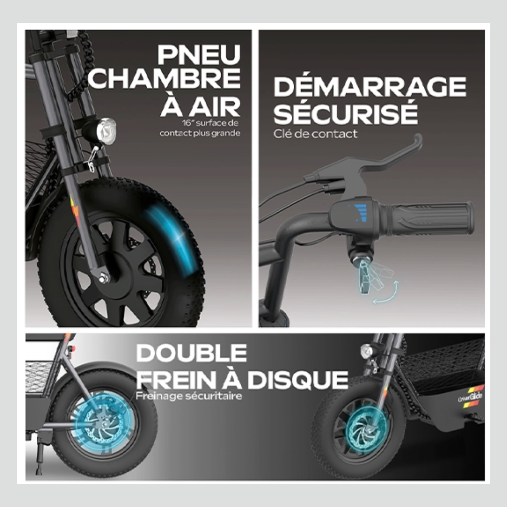 UrbanGlide Thunder 160 Bleu